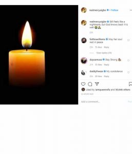 Mercy Aigbe loses sister