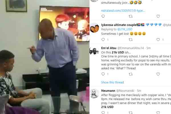 Reactions on Twitter after father wastes $21k on school fees