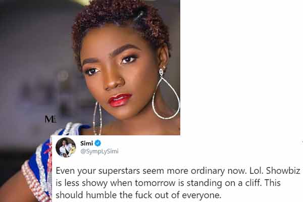 Simi : Even your superstars seem more ordinary now.