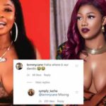 Tacha removes tattto of Davido