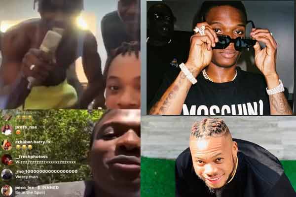 Wizkid joins Poco lee, Zlatan and other in live video chat