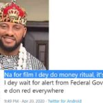 Yul Edochie cries out after 3weeks of charity
