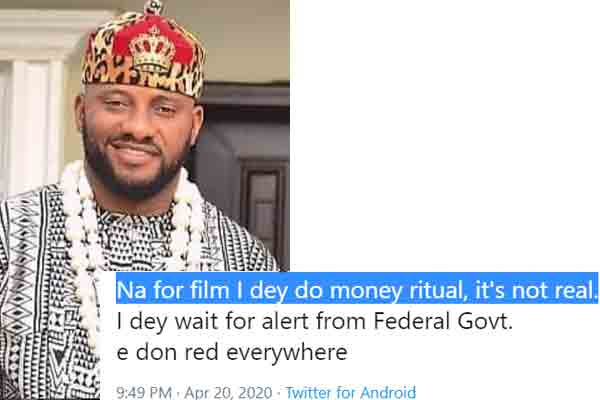 Yul Edochie cries out after 3weeks of charity