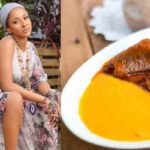 Adesua gives up on Gbegiri soup