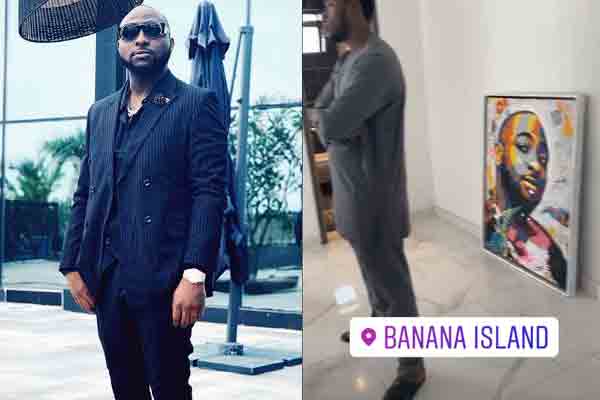 Davido moves to Banana Island