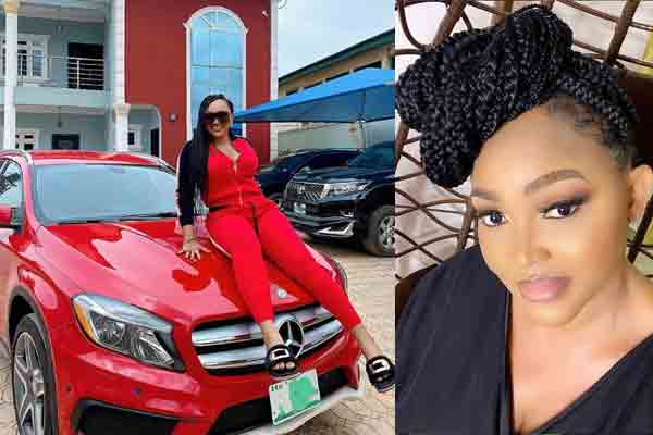Mercy Aigbe joins the benz gang