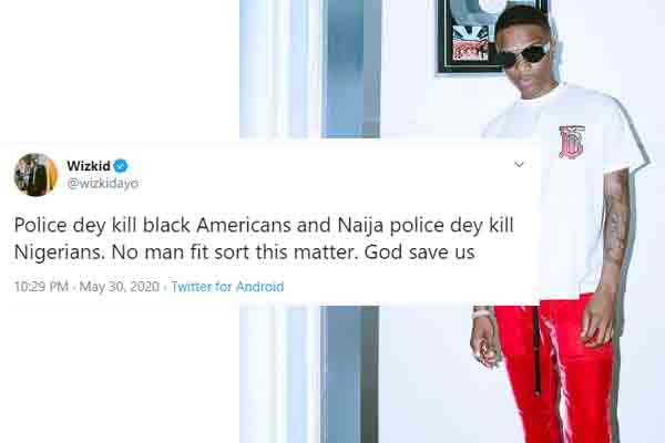 Wizkid wades On The Matter