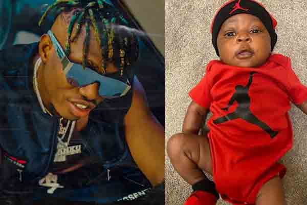 zlatan ibile shares photo of his newborn