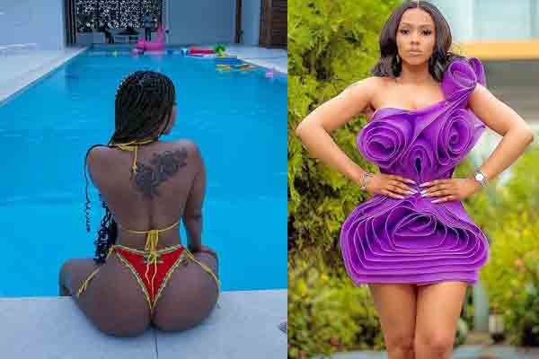 Tension as Mercy Ike shares photo in hot Bikini wear