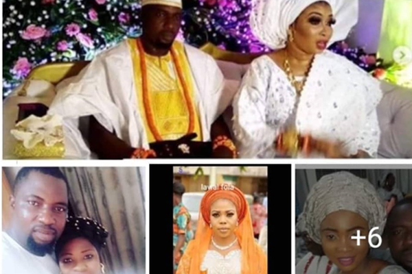 Just in: meet Lizzy Anjorin's new husband's 5 wives and their kids