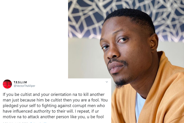 Rapper, Vector Tha Viper has a message