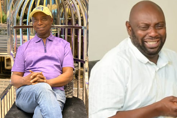 Segun Arinze thanks Prince Ned Nwoko for teaching him how to swim