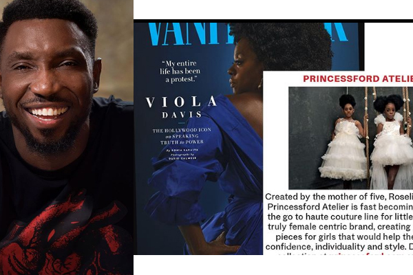 Timi Dakolo's daughters appears on international Magazine