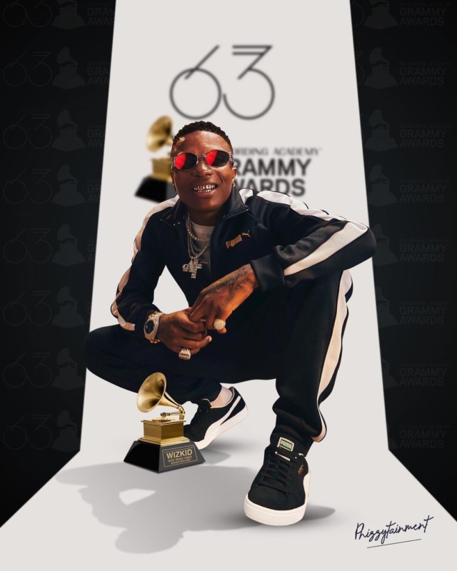 2022 Grammys: Wizkid Bags Two Nominations - See Full List