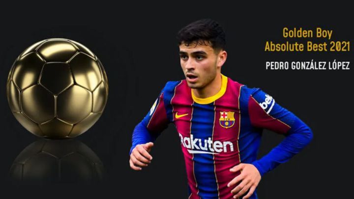 BALLON D'OR 2021 LIVE: Pedri Gonzalez Crowned 2021 Kopa Trophy winner