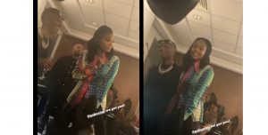 [Video] The beautiful moment, US actress met with Wizkid backstage