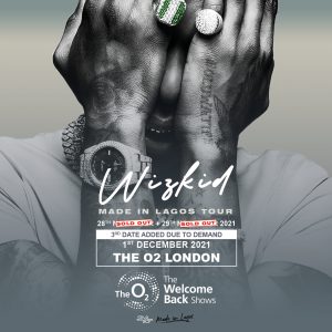 Made in Lagos O2 Arena Concert: Moment Wizkid Brought-out Chris Brown