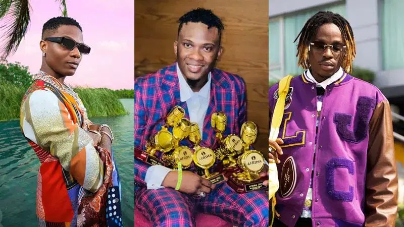 Afrima Awards 2021 Winners List: Wizkid, Iba One & Fireboy Wins Big