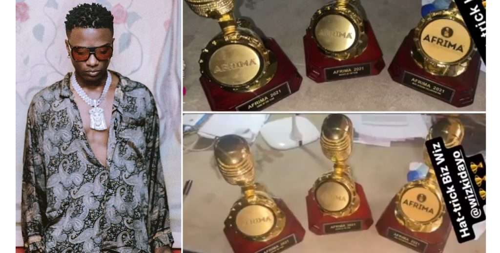 Afrima Awards 2021 Winners List: Wizkid, Iba One & Fireboy Wins Big