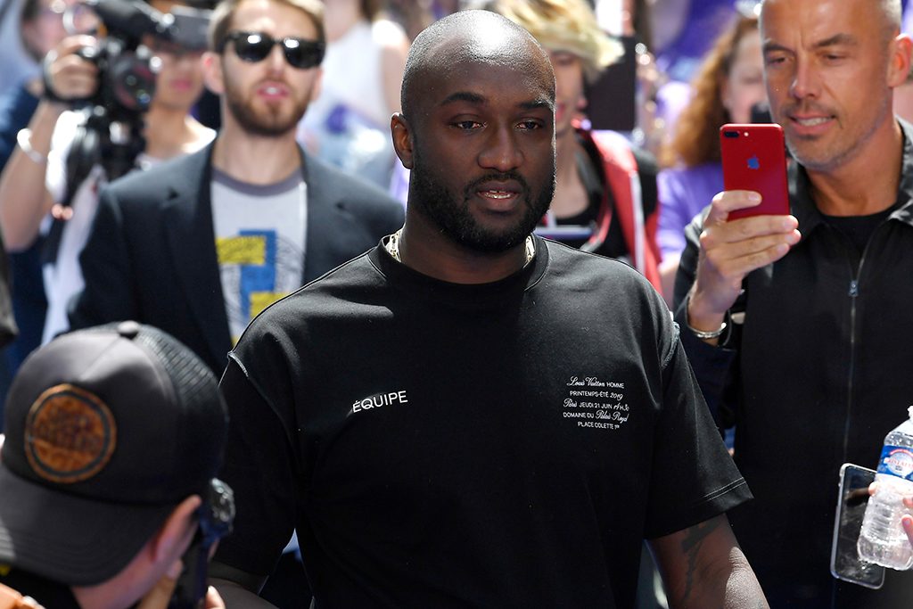 Virgil Abloh, artistic director for Louis Vuitton and Off-White founder