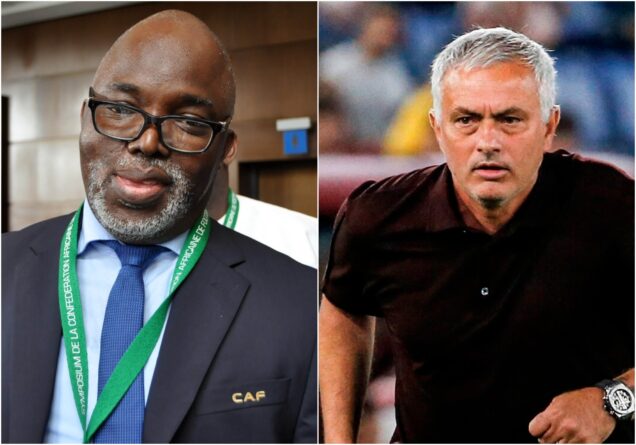 Pinnick confirms NFF met with Roma Manager, Mourinho for Super Eagles job