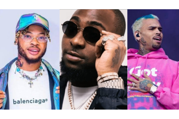 Davido Unites Chris Brown & Poco Lee for the 'Unavailable' Challenge