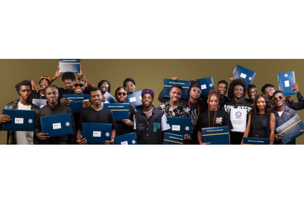 Actor Hawwal Ogungbadero, 29 others set Guinness World Record for longest recording session