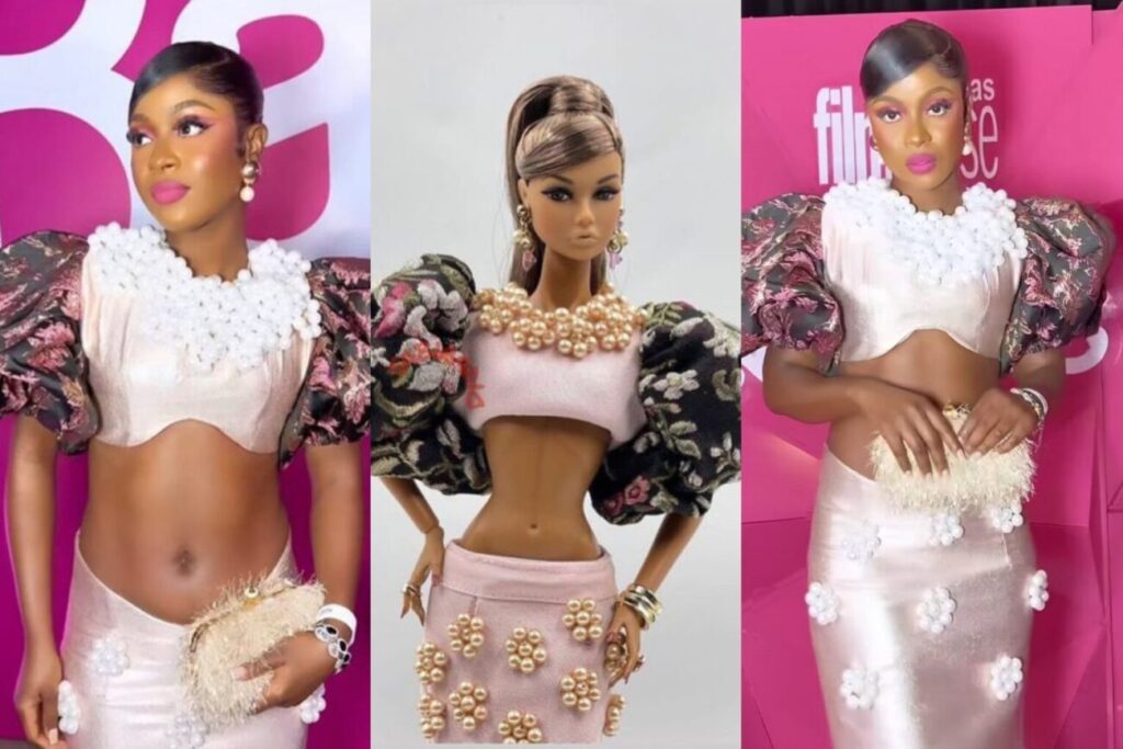 BBNaija’s Bella Faces Critics over her outfit to Barbie movie premiere
