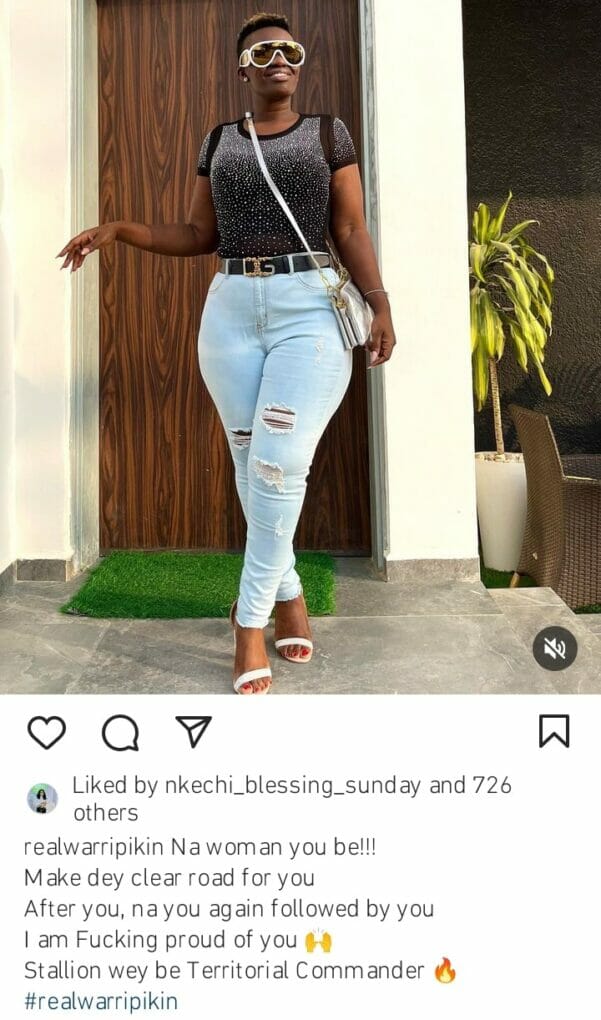 Warri Pikin hails herself