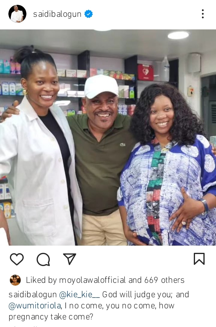 Saidi Balogun calls out Kiekie and Wumi Toriola