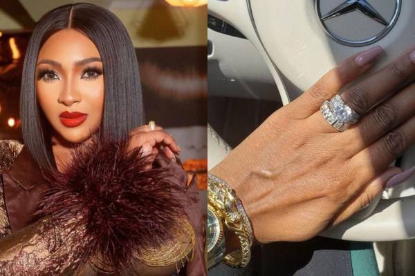 Lilian Esoro hints being engaged, flaunts diamond ring