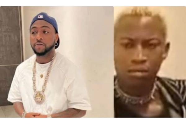 Davido shares funny view on a popular Tiktoker caught with drugs