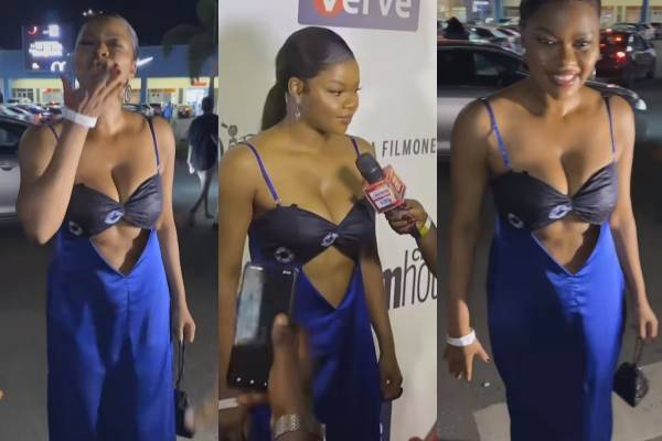 Actress Kehinde Bankole mocked over her outfit to an event