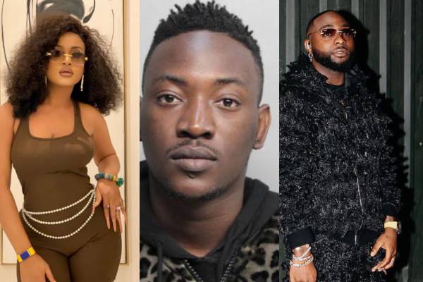 Phyna berates Davido after Dammy Krane dug up an old video of him ranting about a US club promoter not knowing him