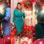 Veekee James passionately prays for her husband-to-be