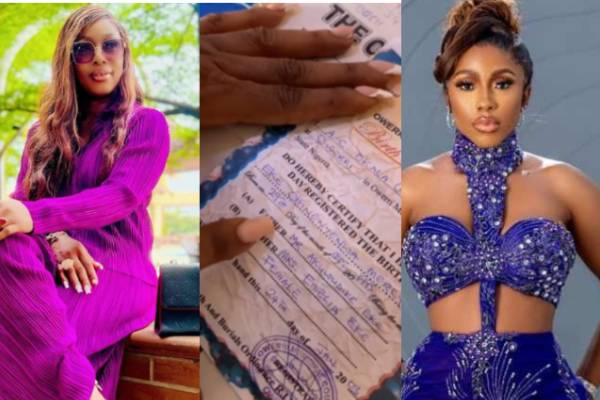 Mercy Eke’s sister defends her over alleged age falsification, shares her birth certificate