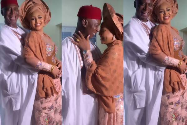 Regina Daniels shares loved up pictures with her husband