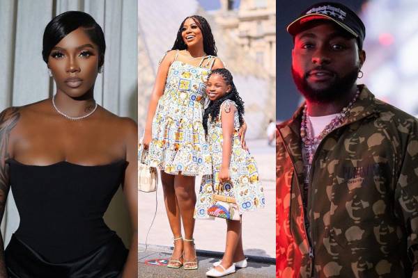 Tiwa Savage blows hot at Davido in leak chat over Sophia Momodu “God will punish you, I have had enough of your evil ways”