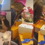 Pero Osaiyemi pens heartfelt message to lover, flaunts Valentine’s gifts