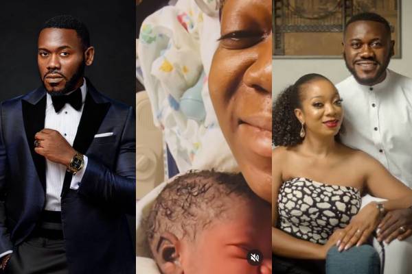 Congratulatory messages pour in as Deyemi Okanlawon and wife welcome third child