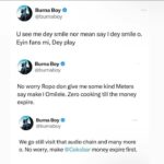 Burna Boy reacts to viral video of him rocking rival, Davido’s 30BG chain before his rise to fame