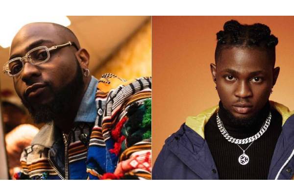 Omah Lay reacts as Davido publicly acknowledges his song for the first time