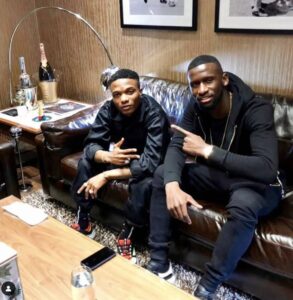 Real Madrid star, Rudiger – ‘Wizkid is my favourite artiste’
