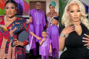 Nkechi Blessing, and Big Brother Naija’s former housemate, Nina Ivy have slammed a troll over her death prayer for the late actor, Junior Pope’s children