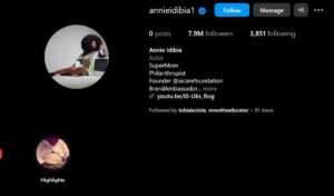 Annie Idibia Resurfaces on Social Media, Clears Instagram Posts