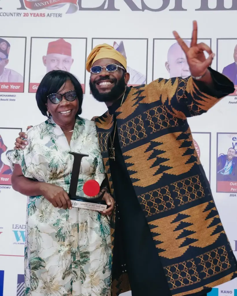 OdumoduBlvck Wins Big in 2024 with Leadership Award