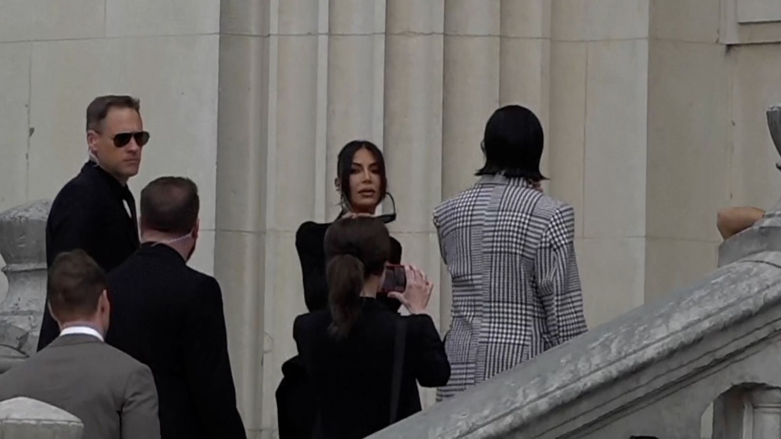 Earlier this month, Kardashian took the stand. Wearing a jeweled necklace, she told the court, “I thought I was going to die,”