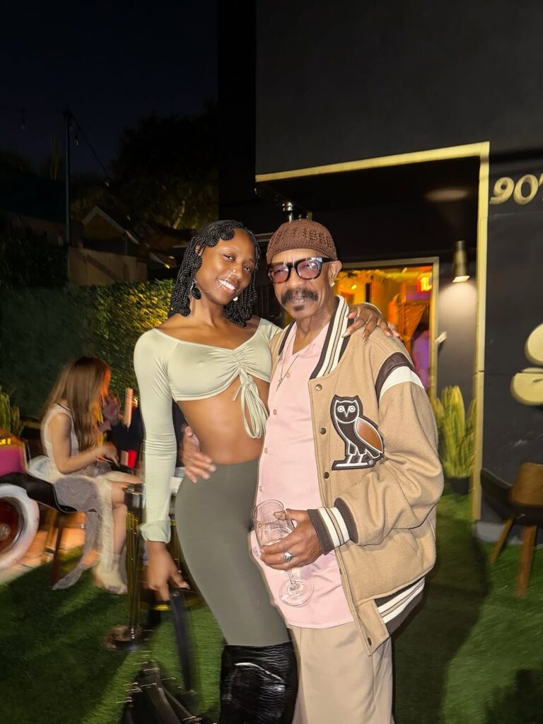 Korra Obidi and Dennis Graham