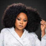 Omawumi speaking during her interview on Yanga FM about her new music era.