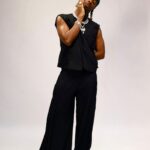 Youngjonn in studio producing new Afrobeat and disco-inspired track Blue Disco”